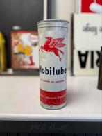 Mobiloil Mobilube olie blik, Verzamelen, Ophalen of Verzenden, Gebruikt, Overige, Overige merken