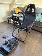 Complete Racing Setup – Playseat Challenge ActiFit Zwart + L, Spelcomputers en Games, Spelcomputers | Overige Accessoires, Ophalen