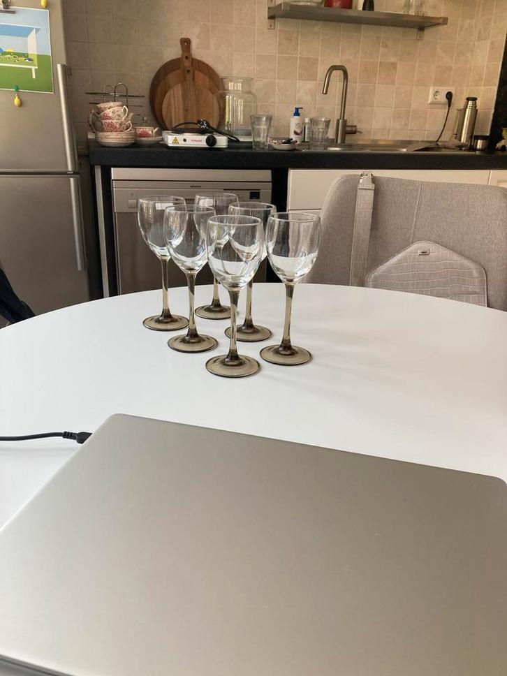 Luminarc Wijnglazen Set van 6, Antiek en Kunst, Antiek | Glas en Kristal, Ophalen