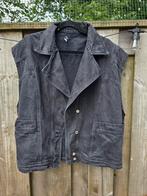 Loavies stoere spijker grijze gilet bodywarmer maat L, Ophalen of Verzenden, Zo goed als nieuw, Maat 38/40 (M), Blauw