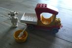 Te koop: Lego Fabuland Geertrude Goat with her painter's tru, Ophalen of Verzenden, Gebruikt, Lego