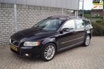 Volvo V50 2.0 Edition II Leder Cruise Pdc Clima Trekhaak Lmv, Voorwielaandrijving, Gebruikt, Zwart, Zwart