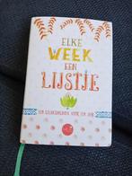 Elke week een lijstje., Ophalen of Verzenden, Zo goed als nieuw