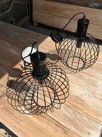 Qazqa design hanglampen E27 zwart, Modern, industrieel, Ophalen of Verzenden, Zo goed als nieuw, Metaal