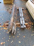 Grenen palen gefreesd Ø12 6/220cm nr. 629, Ophalen, Zo goed als nieuw, 180 tot 250 cm, Palen