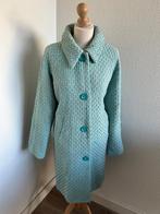 King Louie maat XL turquoise gehaakte winter jas 2523