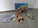 Lego City 60322 racewagen compleet met doos leeftijd 4+, Ophalen of Verzenden, Zo goed als nieuw, Complete set, Lego