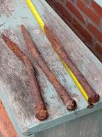 Antieke handgesmede spijkers, nagels, Ophalen