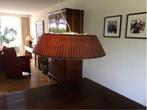 Eettafellamp, bruin glas, Ophalen, Zo goed als nieuw, Glas, Minder dan 50 cm