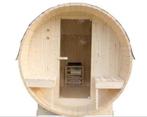 Complete sauna barrel nieuw op voorraad en direct leverbaar, Verzenden, Nieuw, Reza@inner-stillness.nl, Inner Stillness Wellness