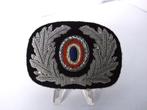 Embleem,WWII,Pet,Kepie,Officier,Staatspolitie, Verzenden, Landmacht, Nederland, Embleem of Badge