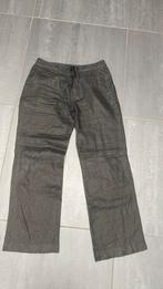 Linnen pantalon, Gedragen, Maat 48/50 (M), Ophalen of Verzenden, Zwart