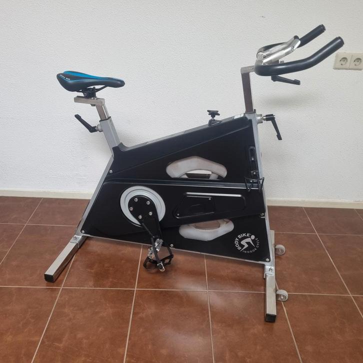 Body-bike spinningfiets, Sport en Fitness, Fitnessmaterialen, Gebruikt, Overige typen, Armen, Benen, Borst, Buik, Rug, Ophalen