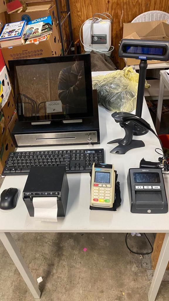 Kassasysteem compleet  WD-028 nr 434, Computers en Software, Laptoptafels, Ophalen of Verzenden