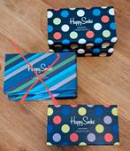 Happy socks gist set cadeau dot blocks adapter crew sokken, Ophalen of Verzenden, Nieuw, Maat 39 t/m 42, Happy Socks