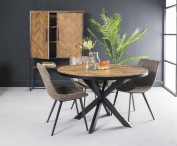 50% KORTING! Accent eettafel 130 rond