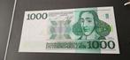 Bankbiljet 1000 gulden 1972 spinoza UNC, Ophalen of Verzenden, 1000 gulden, Los biljet