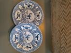 Antieke Regout Zotjes Borden, Antiek en Kunst, Ophalen of Verzenden