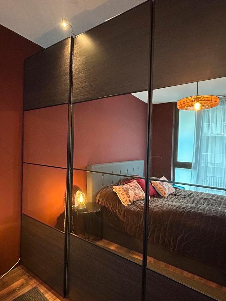 IKEA PAX kast 4 delen incl. verlichting, Huis en Inrichting, Kasten | Kledingkasten, Zo goed als nieuw, 200 cm of meer, 50 tot 75 cm