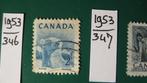 canada no   374, Postzegels en Munten, Postzegels | Amerika, Verzenden, Gestempeld