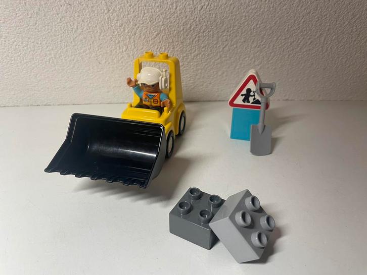 Duplo 10930 Bulldozer, Kinderen en Baby's, Speelgoed | Duplo en Lego, Gebruikt, Duplo, Ophalen of Verzenden