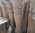 ANTIEKE PILAREN FRANSE BROCANTE SPIEGELS ANTIEKE DEUREN, Antiek en Kunst, Ophalen of Verzenden