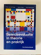 Beleidsevaluatie in theorie en praktijk, Ophalen of Verzenden, Zo goed als nieuw, Peter van der Knaap; Valérie Pattyn; Dick Hanemaayer
