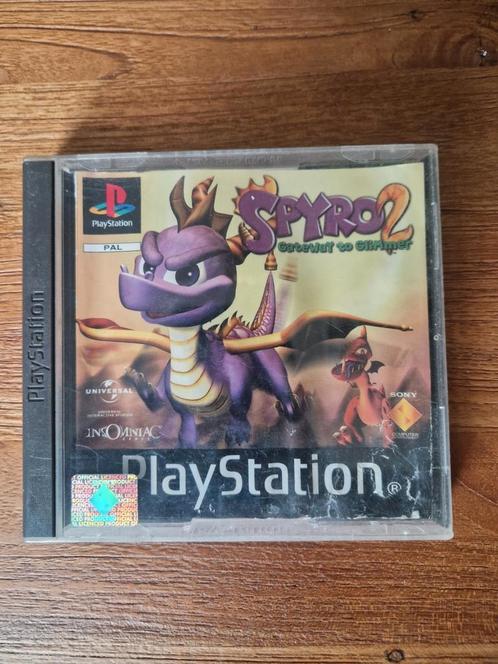 Spyro 2 Gateway To Glimmer (Sony PlayStation 1, 1999), Spelcomputers en Games, Games | Sony PlayStation 1, Gebruikt, Platform