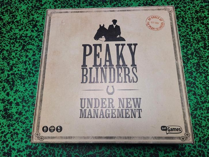 Peaky Blinders Under New Management by Just Games, Hobby en Vrije tijd, Gezelschapsspellen | Bordspellen, Zo goed als nieuw, Ophalen of Verzenden