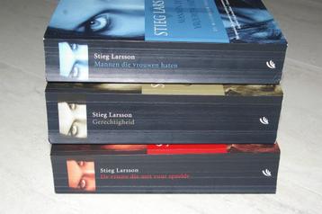 Stieg Larsson    Drie thrillers beschikbaar voor biedingen