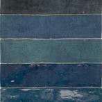 Restpartij klein wandtegel marine blauw 6.25 x 25 uitverkoop, Ophalen, Nieuw, 20 tot 40 cm, Wandtegels