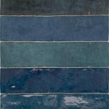 Restpartij klein wandtegel marine blauw 6.25 x 25 uitverkoop beschikbaar voor biedingen