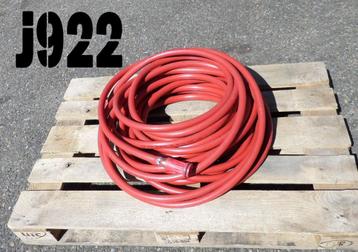 Dikke rode tuinslang 30 meter met spuit en koppeling beschikbaar voor biedingen