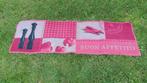 Deurmat “Buon Appetito” – 149 x 48 cm – Italiaans design, Nylon, Ophalen of Verzenden, Zo goed als nieuw, Droogloopmat