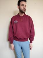 Vintage trui/pullover/sweater - rood/wijnrood - S/small, Vintage, Ophalen of Verzenden, Gedragen, Rood