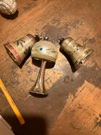 Antieke kersthangers klokjes en schemerlamp, Ophalen of Verzenden