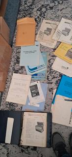 volle doos manuals en schema's., Verzamelen, Automaten | Jukeboxen, Ophalen of Verzenden