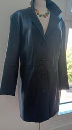 dames lederen winter jas, Ophalen of Verzenden, Zo goed als nieuw, Maat 46/48 (XL) of groter, Zwart