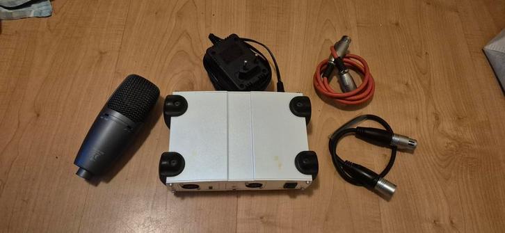 Shure Microfoon PG42 incl Phantom Power, Muziek en Instrumenten, Microfoons, Zo goed als nieuw, Studiomicrofoon, Ophalen of Verzenden