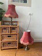 Vintage bohemian tafellampen, Huis en Inrichting, Lampen | Tafellampen, Minder dan 50 cm, Ophalen of Verzenden, Zo goed als nieuw