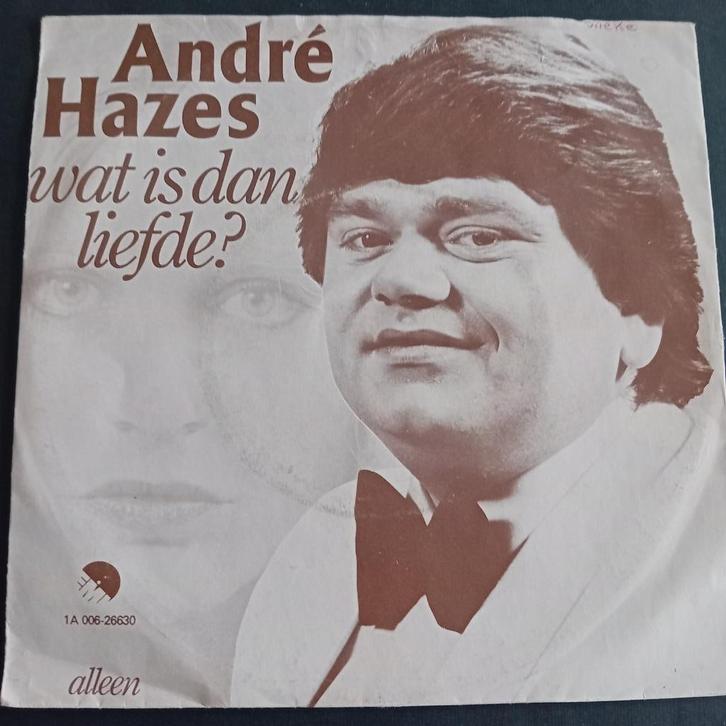 andre hazes ; wat is dan liefde  (13), Cd's en Dvd's, Vinyl Singles, Single, 7 inch, Verzenden