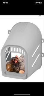 Kippenleg bak, kunstof, gekocht bij bol, 1 jaar gebruikt, Ophalen, Zo goed als nieuw, Kunststof, Vogelkooi