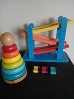 Auto baan houten piramide, Ophalen of Verzenden, Zo goed als nieuw