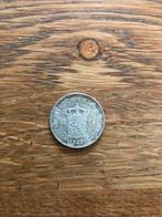 1/2 gulden, 1929, Wilhelmina,, Postzegels en Munten, Munten | Nederland, ½ gulden, Zilver, Ophalen of Verzenden, Koningin Wilhelmina