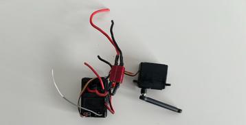 Ontvanger 2,4ghz + servo rc modelbouw beschikbaar voor biedingen