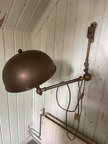 Vintage Wandlamp - Industrieel Design beschikbaar voor biedingen