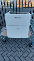 Ladekast lade kast keukenkast met lades Blum lade, Ophalen, Wit, 50 tot 100 cm, Minder dan 100 cm