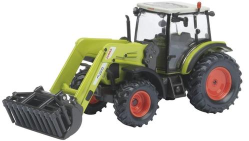 Schuco 25597 - Claas Axos 330 + FL 100, Hobby en Vrije tijd, Modelauto's | 1:87, Nieuw, Hijskraan, Tractor of Landbouw, Schuco