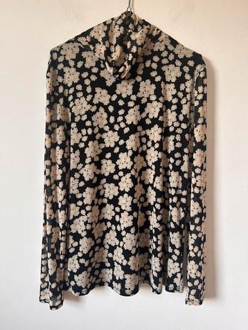 Nieuw! Mesh top Fabienne Chapot bloemen XL/42 beschikbaar voor biedingen