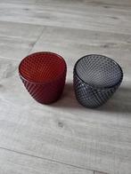 Glazen houders theelicht, Antiek en Kunst, Antiek | Glas en Kristal, Ophalen